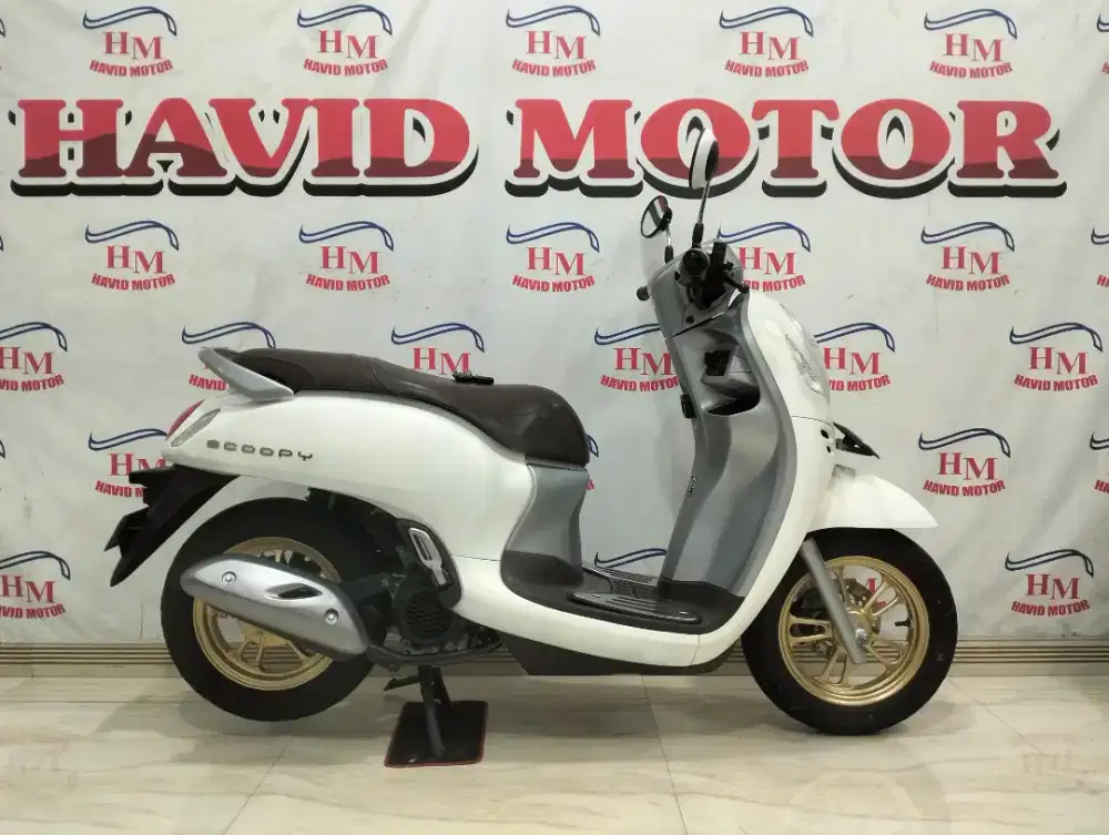 SCOOPY PRESTIGE, Istimewa, Mulus, Mesin Alus, Remot Lengkap