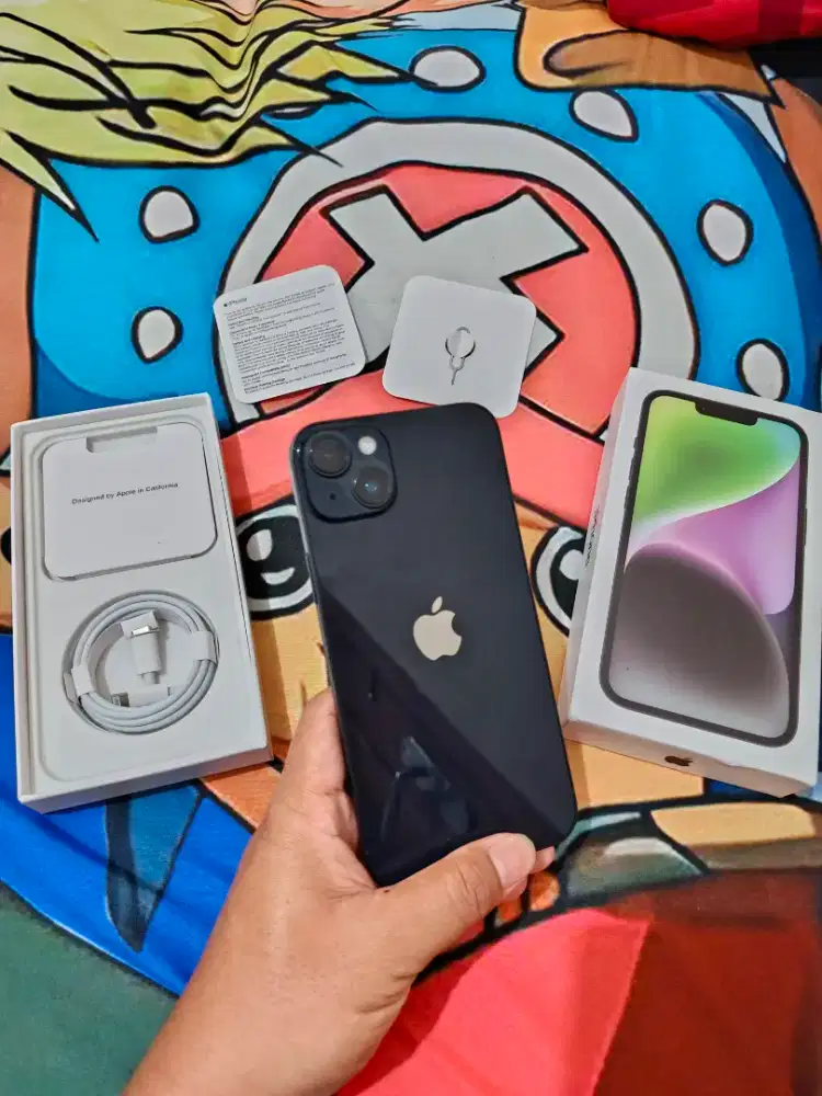 JUAL CEPAT IPHONE 14 PLUS 128 GB INTER ALL OPERATOR FULLSET