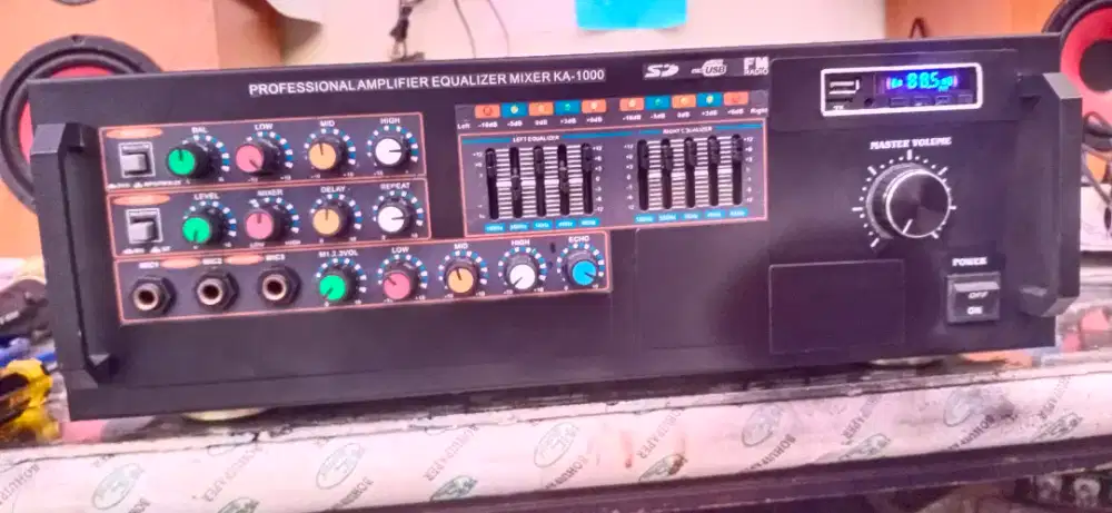 Power Mixer Amplifier