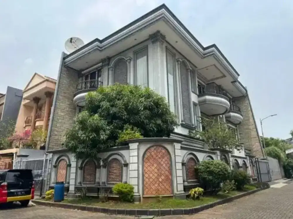 Jual Rumah Taman Permata Sunter, Hoek, Bebas Banjir, Strategis, Bagus, Jalan Lebar, Jakarta Utara