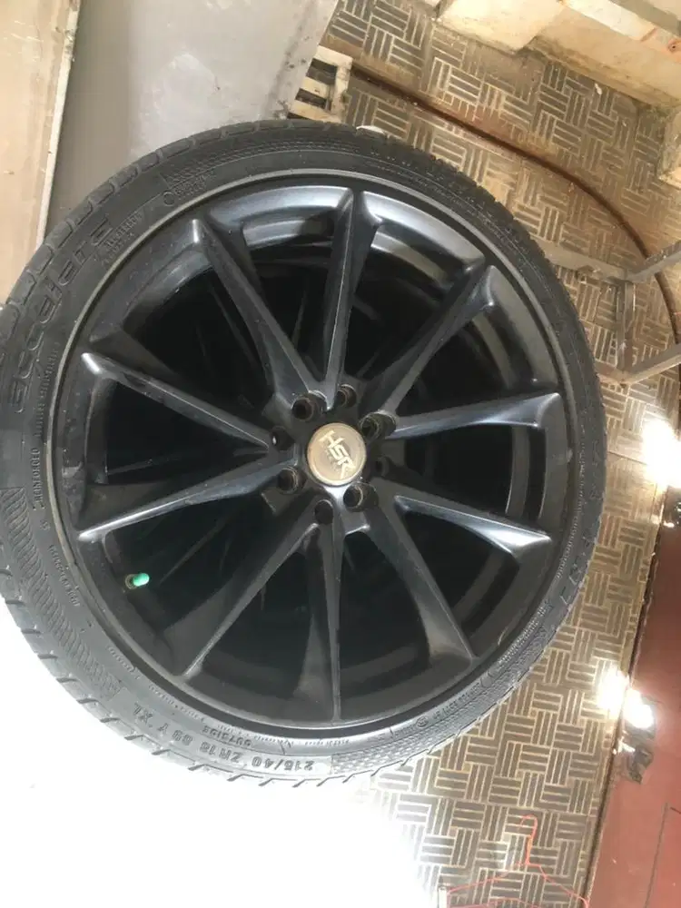 Dijual velg Hsr R18 lubang pcd4 bisa untuk semua mobil baut 4
