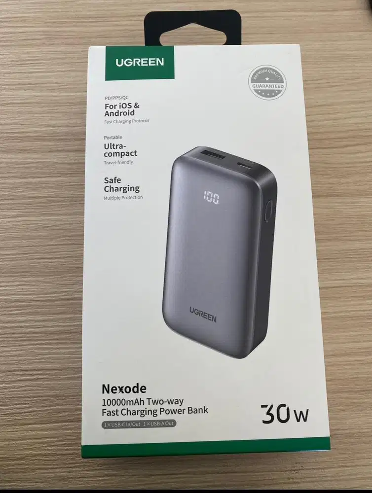 powerbank ugreen 10000mah gray
