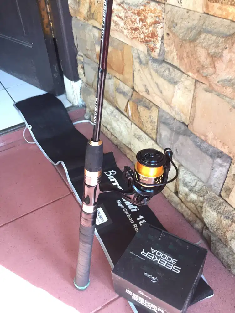 Set Joran Pancing siap pakai