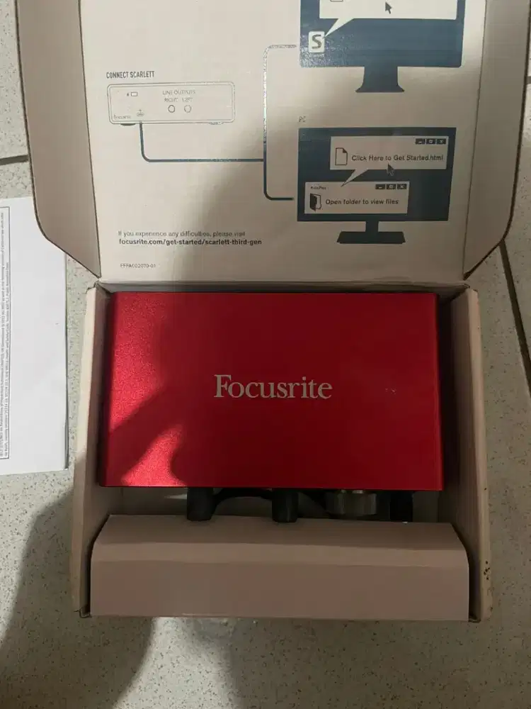 Focusrite Scarelett Solo Gen 3