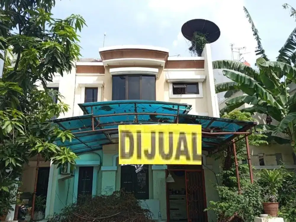 Jual Rumah Murah Sunter Mediterania, Hadap Selatan, Jalan Lebar, Lokasi Bagus, Nego, Jakarta Utara