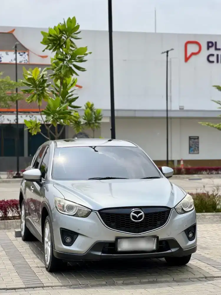 PRIBADI - Mazda CX5 2014 Grand Touring warna Silver (type tertinggi)