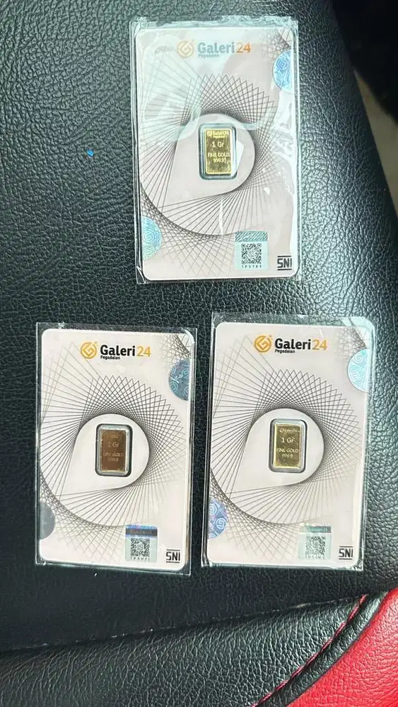 Jual cepat Logam Mulia 1 gram (ada 3)