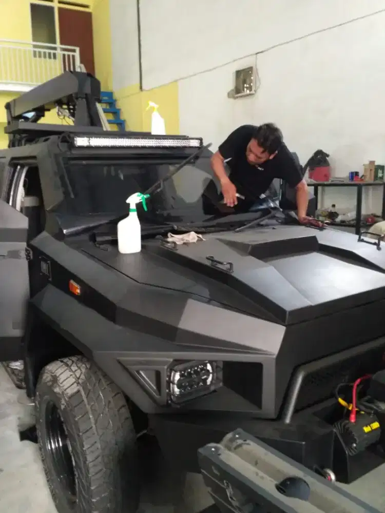 Kaca film panggilan murmer berkualitas cover jok wrapping sticker