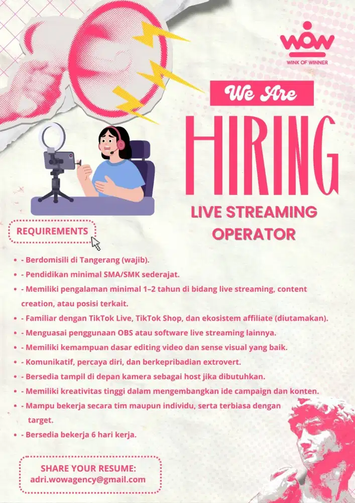 Live Stream Operator
