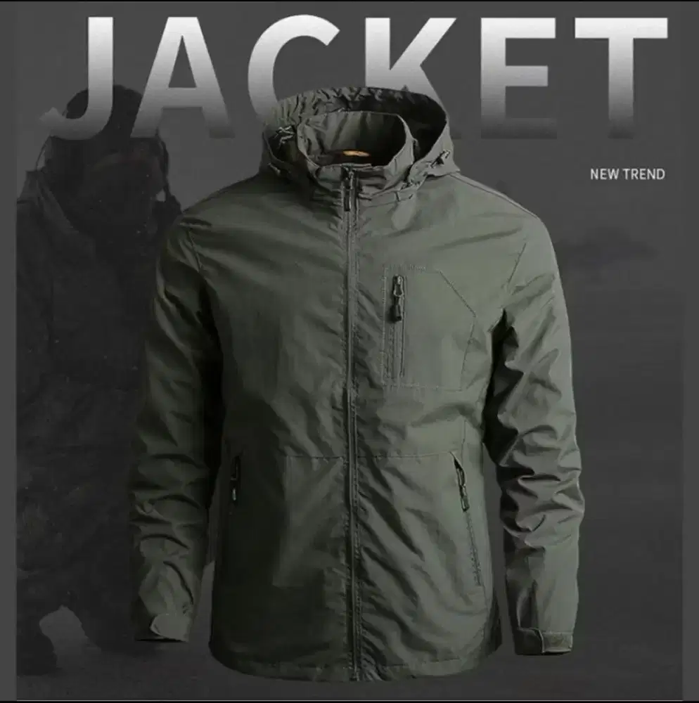 larisko jaket windbreaker wexzy anti air