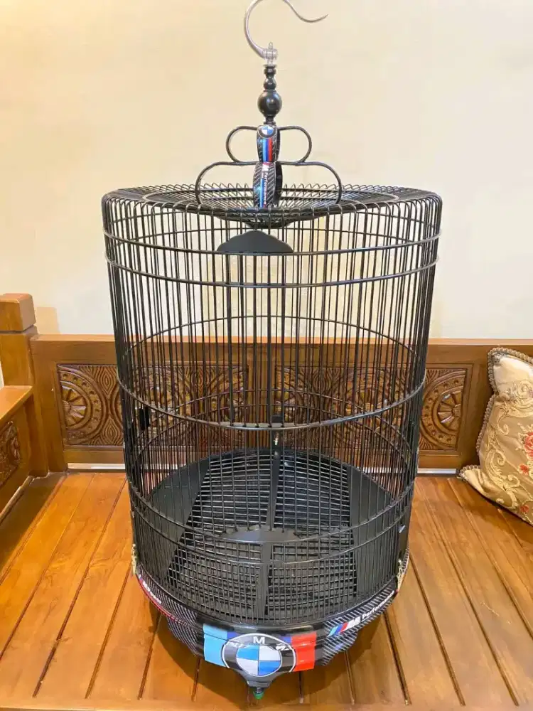 kandang / sangkar murai decal PVC no2