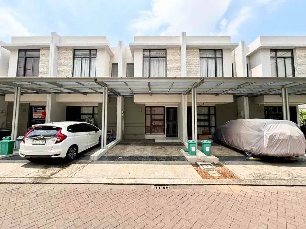 Disewakan Rumah Semi Furnished di Cluster Summerwood, Sedayu City, Harga Best Deal