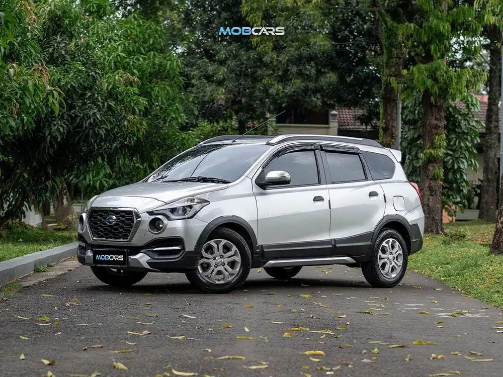 TERMURAH !! PAJAK PANJANG !! DATSUN CROSS 1.2 MT 2018 SILVER MOBCARS