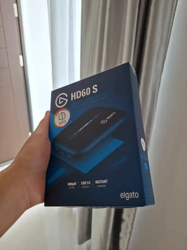 Elgato HD60S External Capture Card 1080p60fps - Full Set Box.