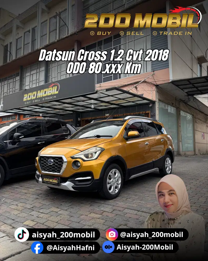 Datsun Cross 1.2 Cvt 2018 Bensin