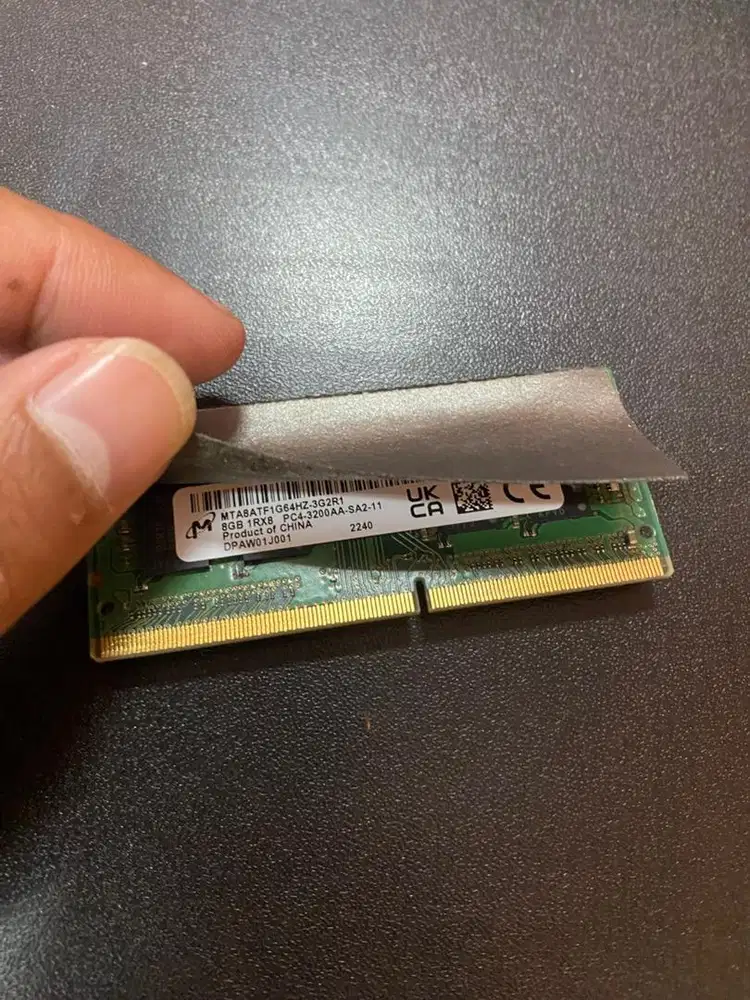 sodimm ram laptop 8 gb ddr4 8gb 3200 mhz normal