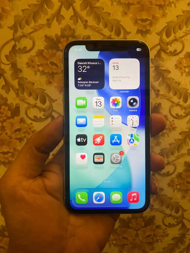 Iphone 11 128gb mulus no minus hijau tosca