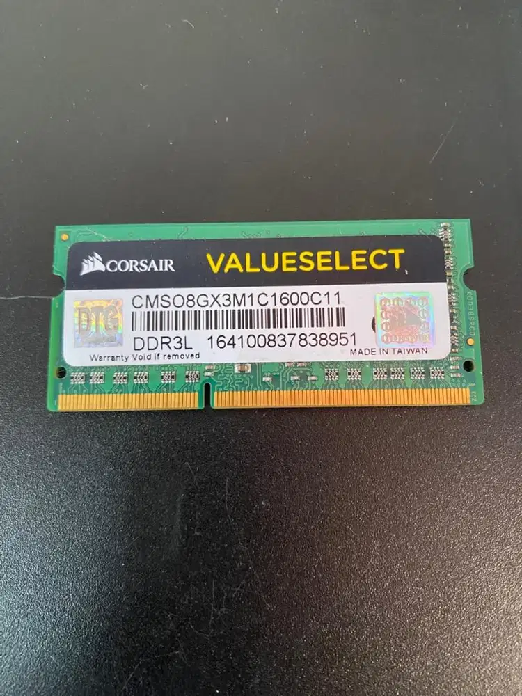 sodimm ram laptop ddr3l 8 gb corsair normal