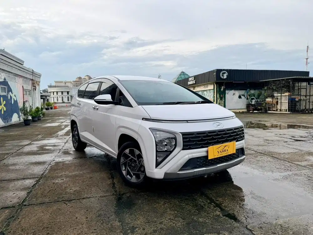 HYUNDAI STARGAZER PRIME KAPTEN SEAT 2022 PUTIH TANGAN 1 FULL ORI BOS