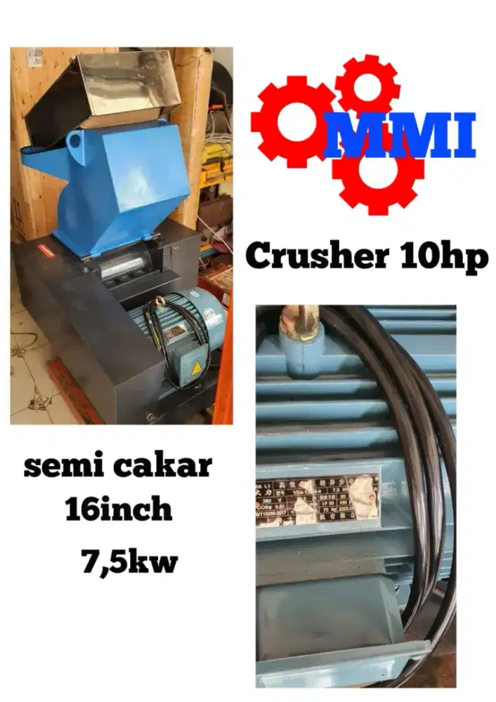 Mesin crusher plastik