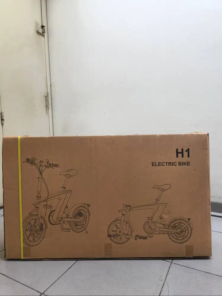 JUAL SEPEDA LISTRIK H1, HASIL UNDIAN DEVELOPER