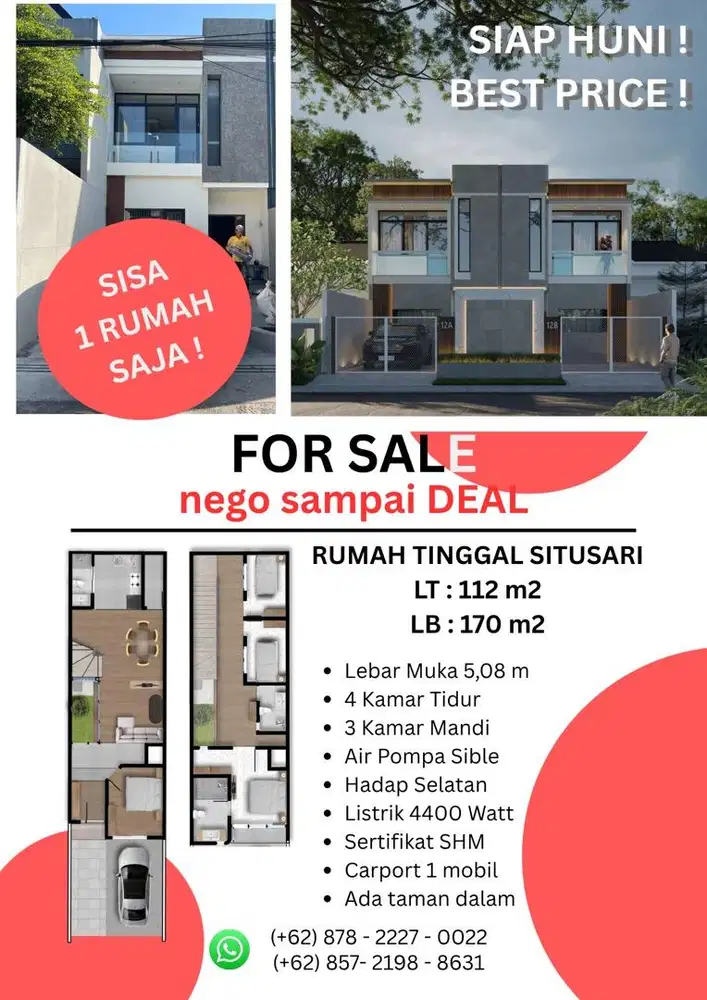 Dijual nego sampai deal