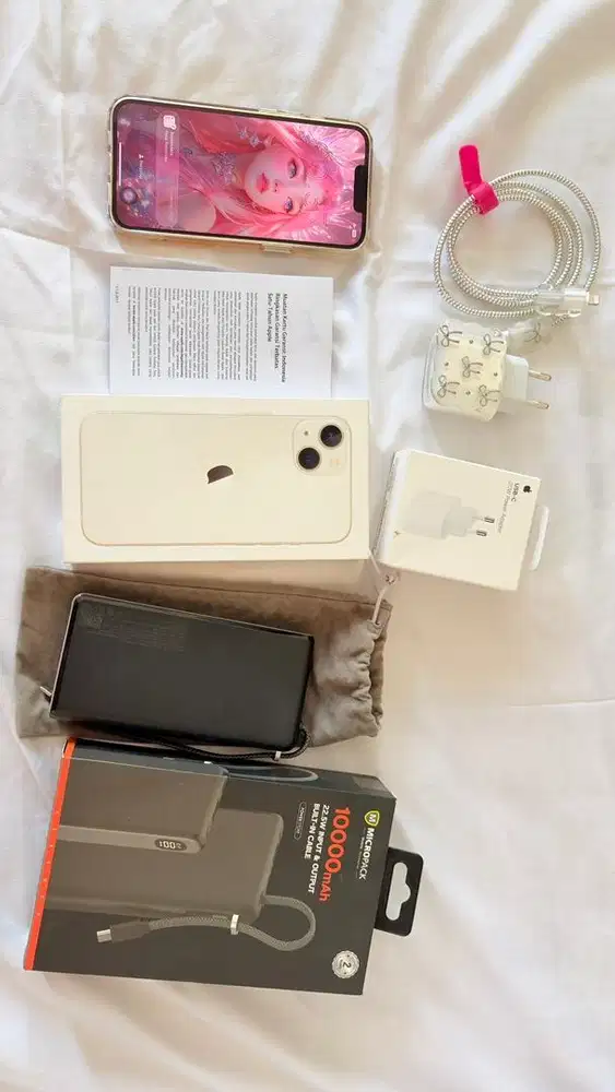 Iphone13 128gb ex ibox garansi sd oktober