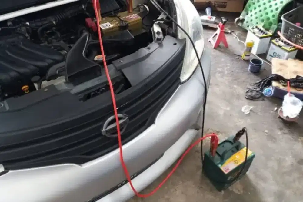 Aki seken bekas bagus redy. Aki baru juga ada. Free ongkir