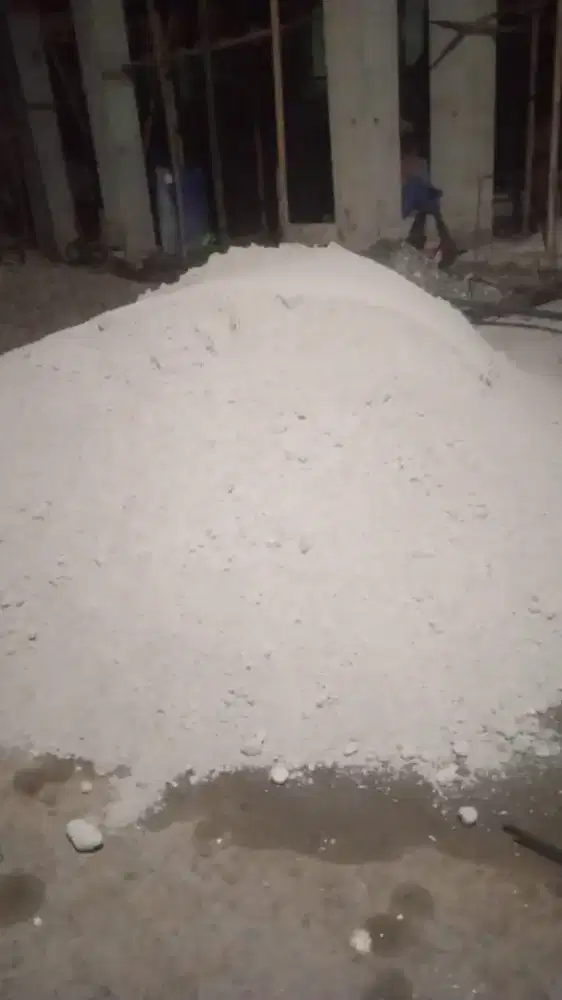 Pasir pasang Abu batu limestone batu belah makadam