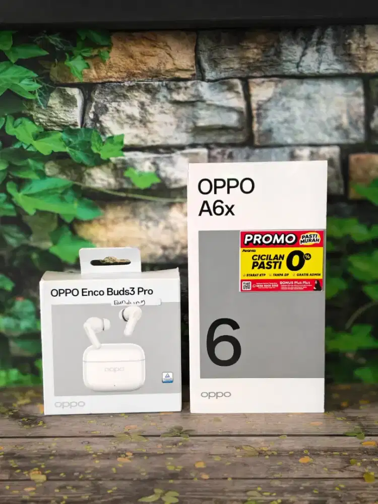 OPPO A6X 12/64 FREE OPPO CARE DAN TEMPERGLASS PREMIUM