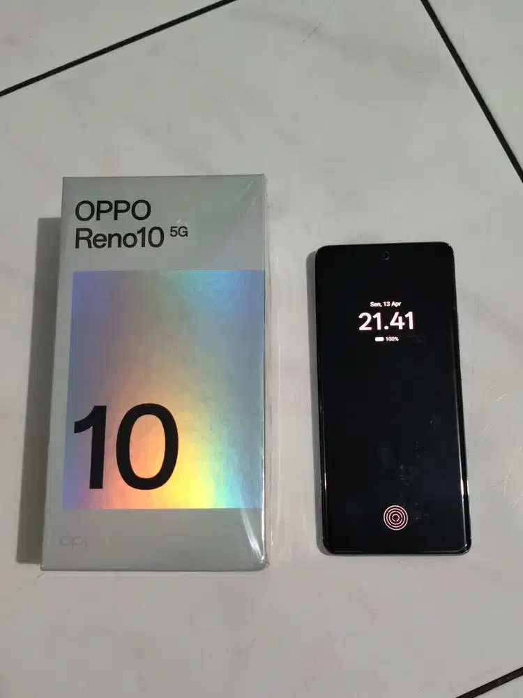 Oppo Reno 10 5G mulus lengkap
