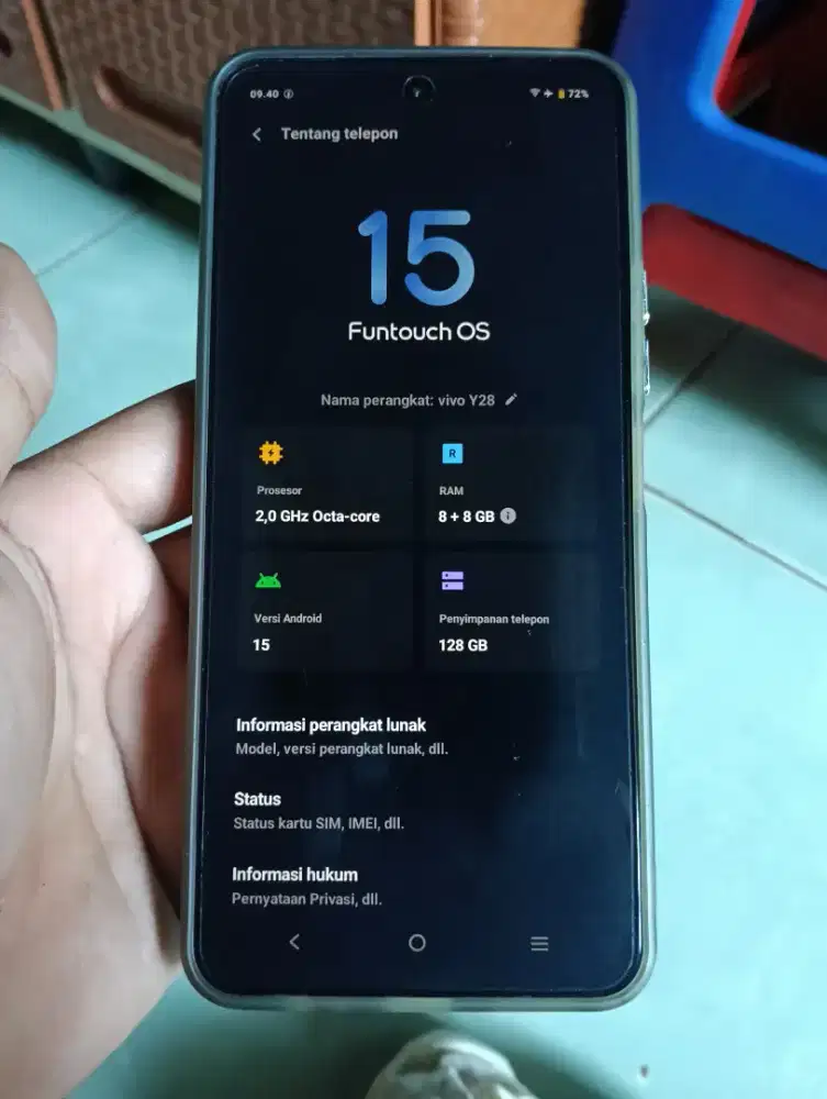 Vivo y28 8+8 like new