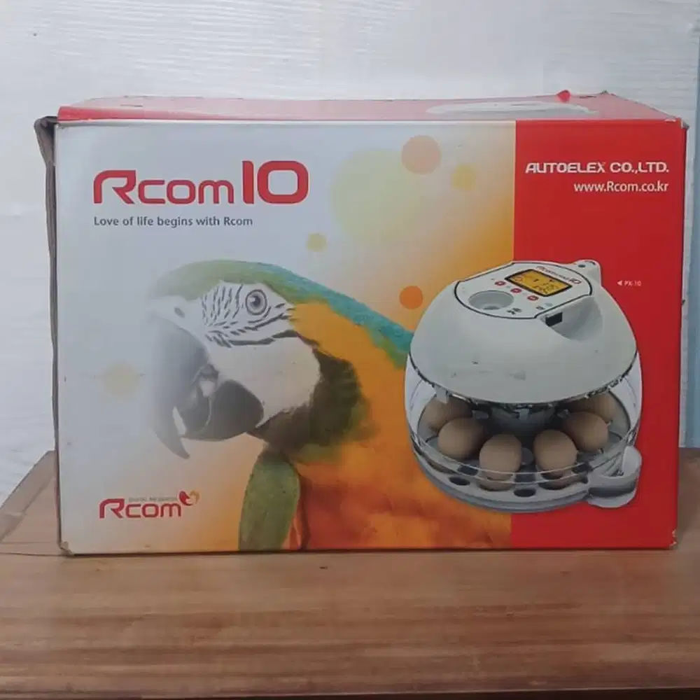 Inkubator Mesin Tetas Rcom10