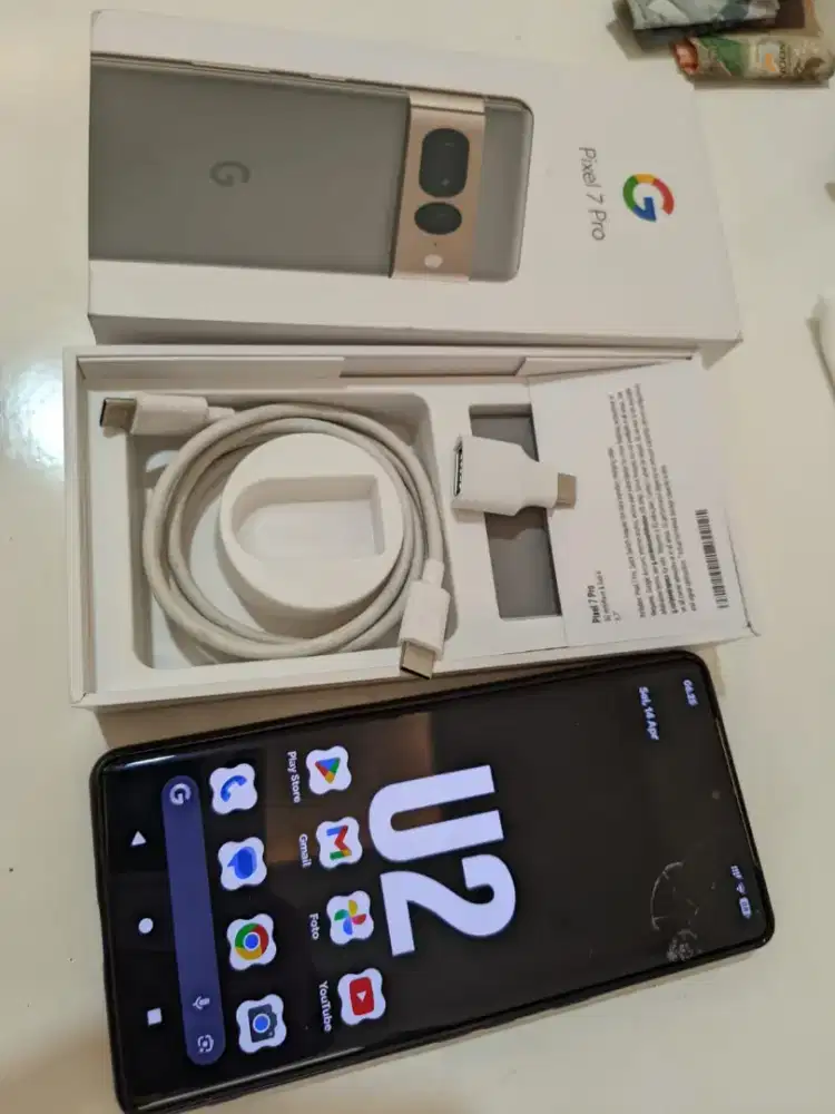 Pixel 7 pro beacukai lengkap minus retak sentuhan aman kameranya Joss