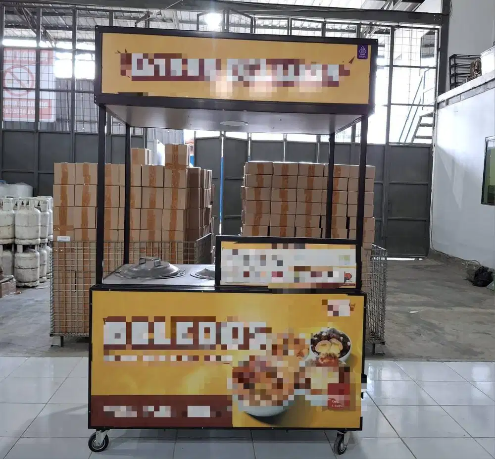 BOOTH ALUMUNIUM (GEROBAK KULINER)