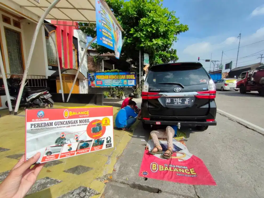 NYAMAN di Jalan Berlubang mobil bebas Gradak-Gruduk dg BALANCE DAMPER