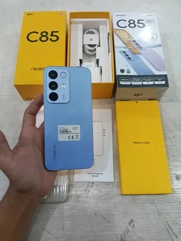 Realme C85 8/256 seken murah dan lengkap