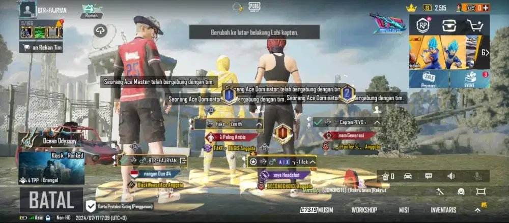 Akun pubg murah cuman 150 ribu