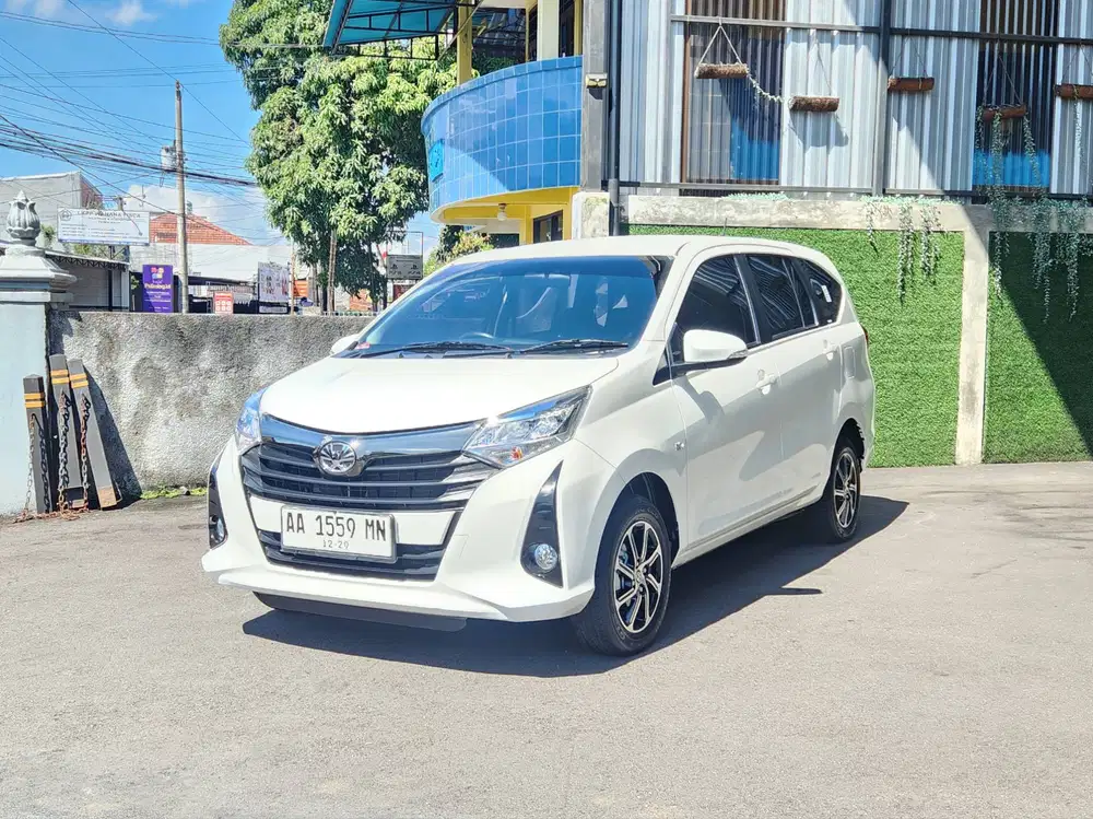 Calya G Tahun 2021 facelif km 19ribu murah istimewa