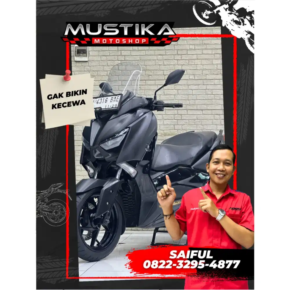 Perfect Condition!!Yamaha X Max 250cc ABS 2019 N Kota Mulus-Mustika