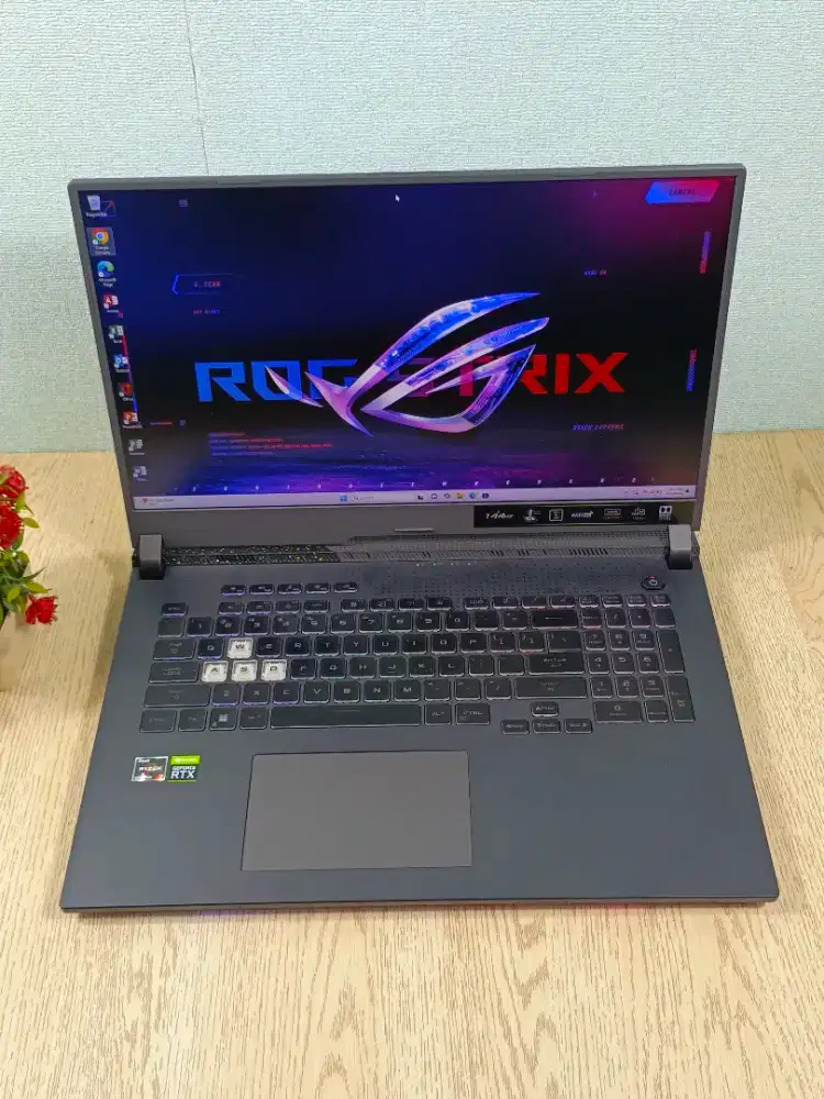 ROG Strix G713RC Ryzen 7 RTX 3050 Ram 16 GB Ssd 1TB Siap pakai