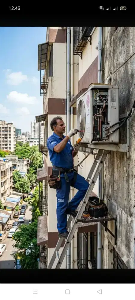Servis AC kulkas mesin cuci kompa air dll bergaransi