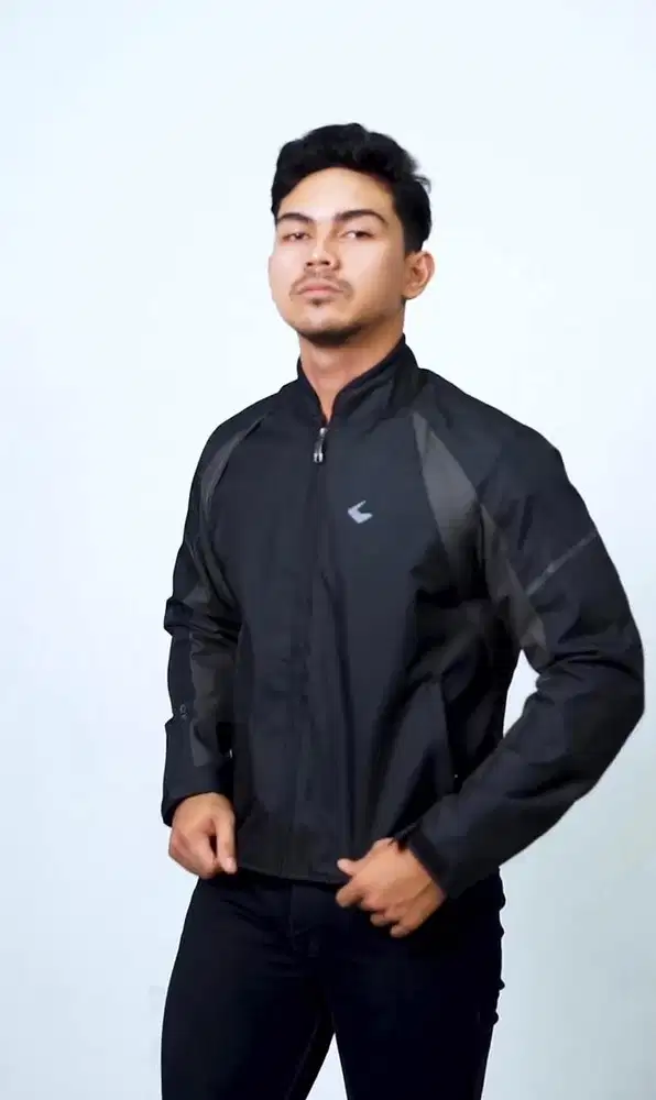 Jaket Motor Touring Respiro Valvo Windproof With Protector Like New