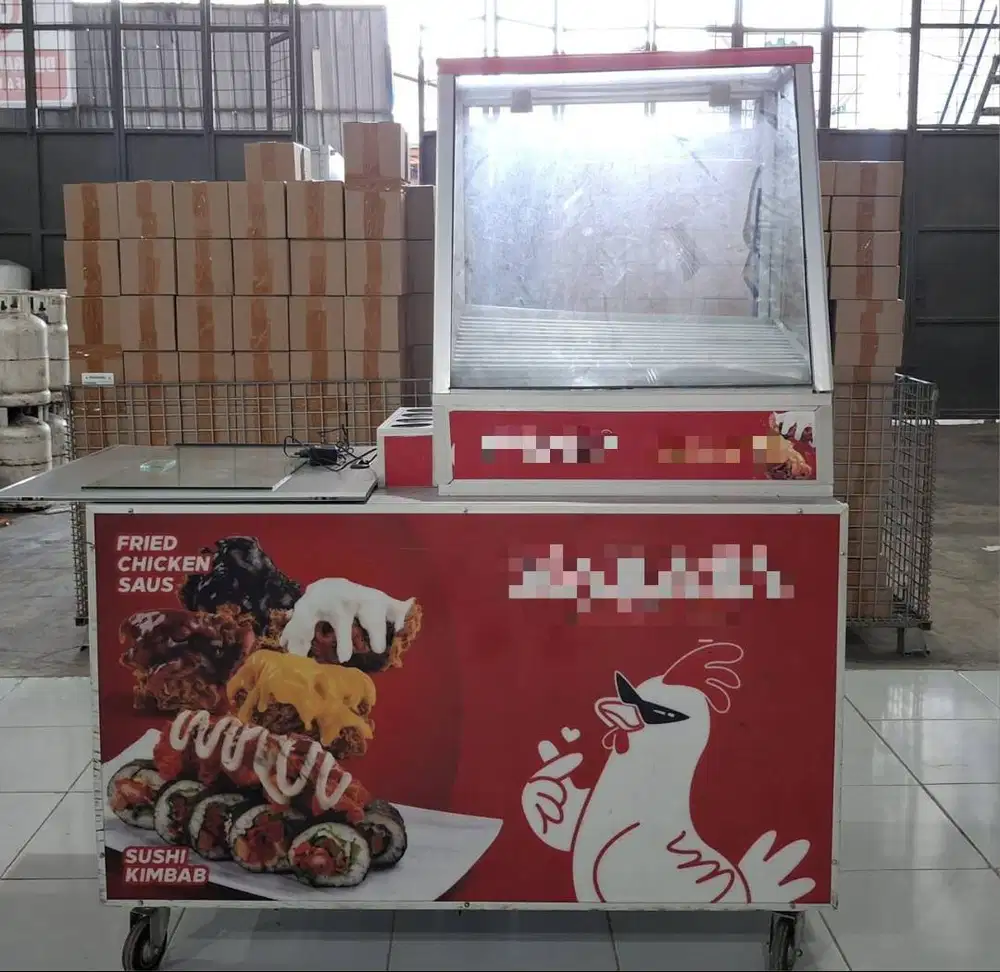 BOOTH PORTABLE ALUMUNIUM