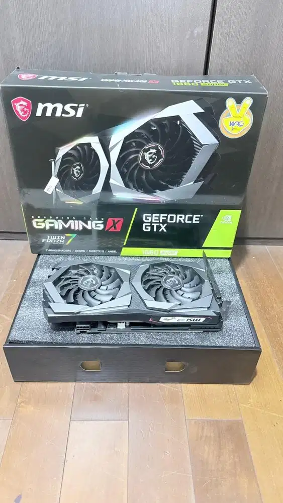VGA MSI GAMING X 1660 SUPER BEKAS