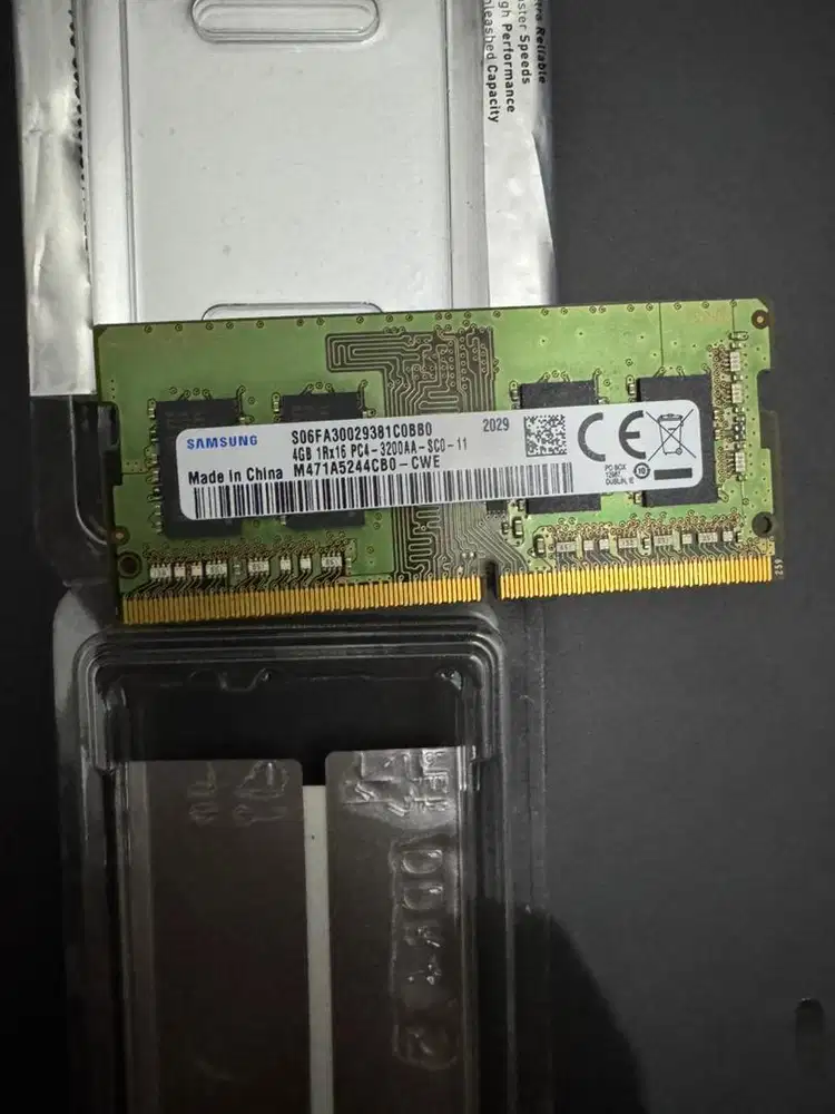RAM LAPTOP SODIMM SAMSUNG 4Gb 3200mhz ddr4