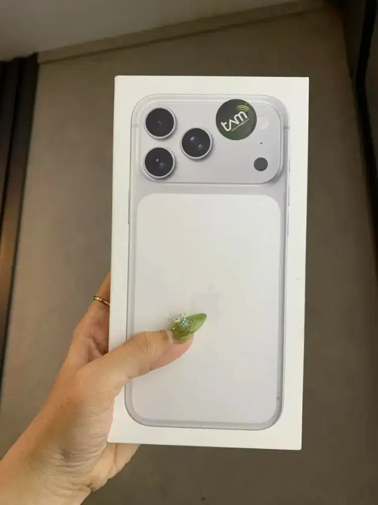 Iphone 17 Promax Silver 256GB Unit Ibox BNIB bergaransi bisa dicicil