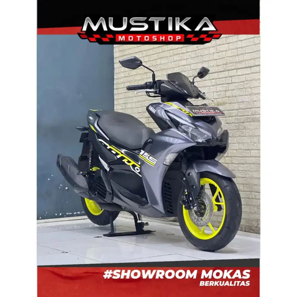 Perfect Condition!!Yamaha Aerox 155cc 2022 Plat Jatim. Dp1jt-Mustika