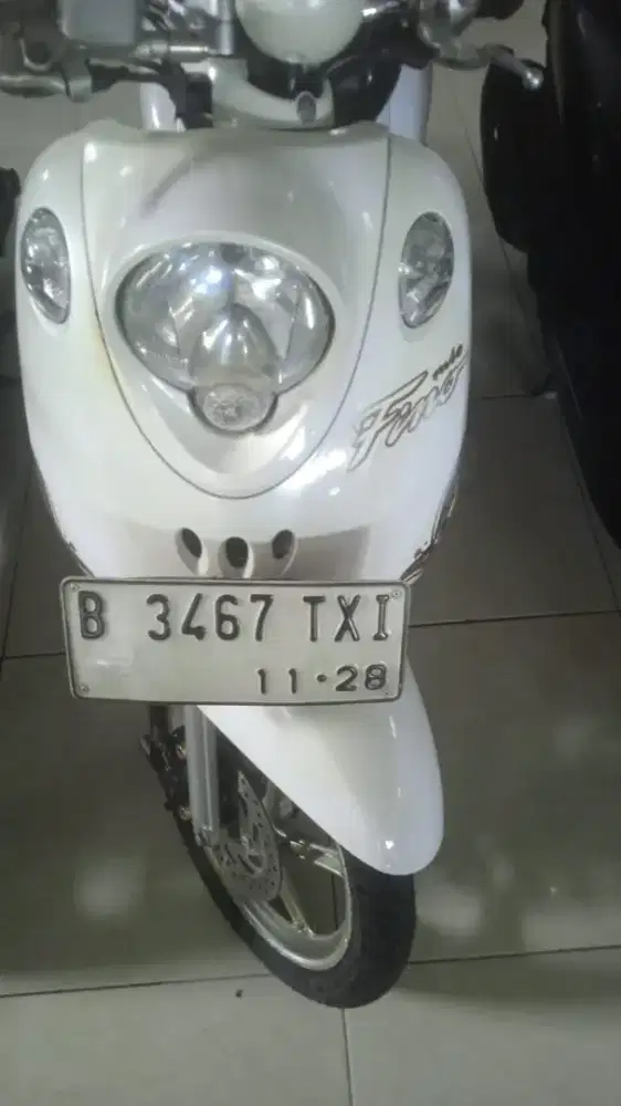 Yamaha Fino THN 2013 plat B Jakarta