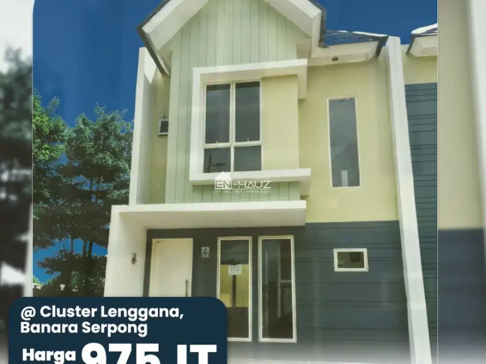 (MT) DIJUAL RUMAH @ CLUSTER LENGGANA, BANARA SERPONG